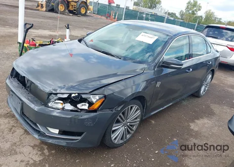 2014 Volkswagen Passat 1.8T Sport from USA, damaged, VIN 1VWBT7A38EC080264